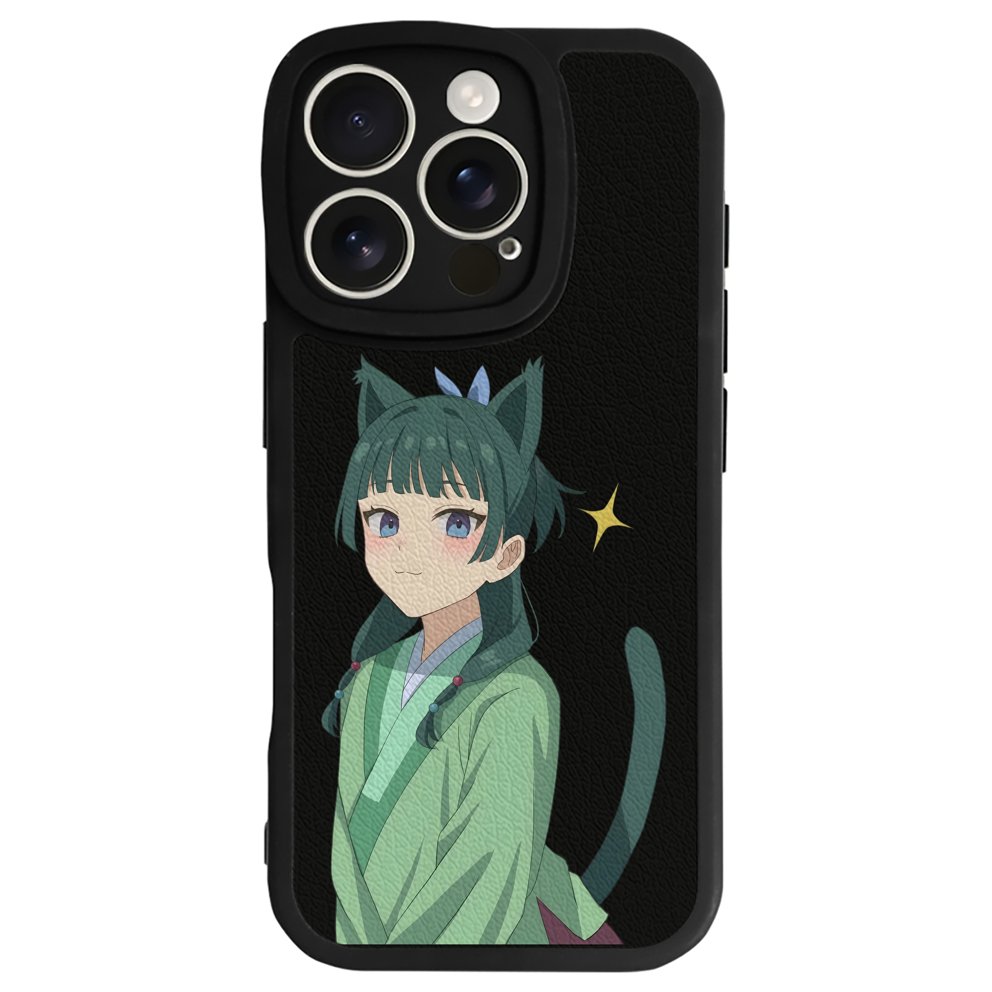 薬屋のひとりごと The Apothecary Diaries 【iPhone 16シリーズ対応】シリコンスマホケース（レザー調） 材質：シリコン